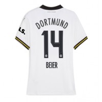 Borussia Dortmund Maximilian Beier #14 Tredjeställ Dam 2024-25 Kortärmad